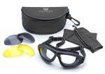 Revision Eyewear taktische Schutzbrille Bullet Ant mit 3 Gl�sern
