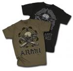 US ARMY CROSSBONES OLIVE