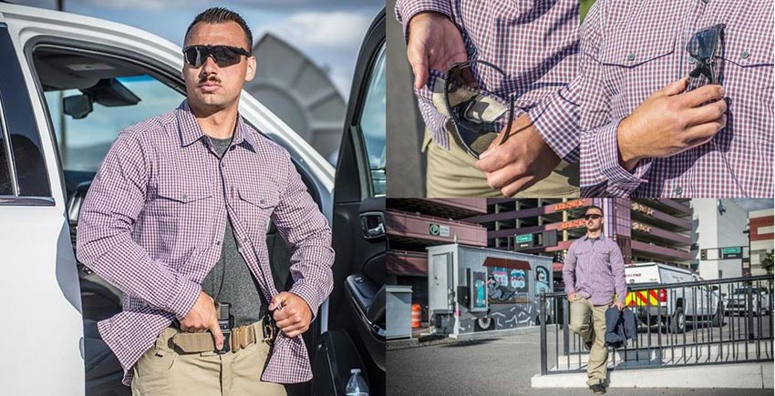 HELIKON-TEX COVERT CONCEALED CARRY SHIRT 