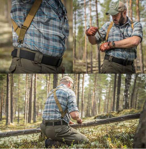 CAMOSTORE - HELIKON-TEX FORESTER SUSPENDERS HOSENTRÄGER COYOTE