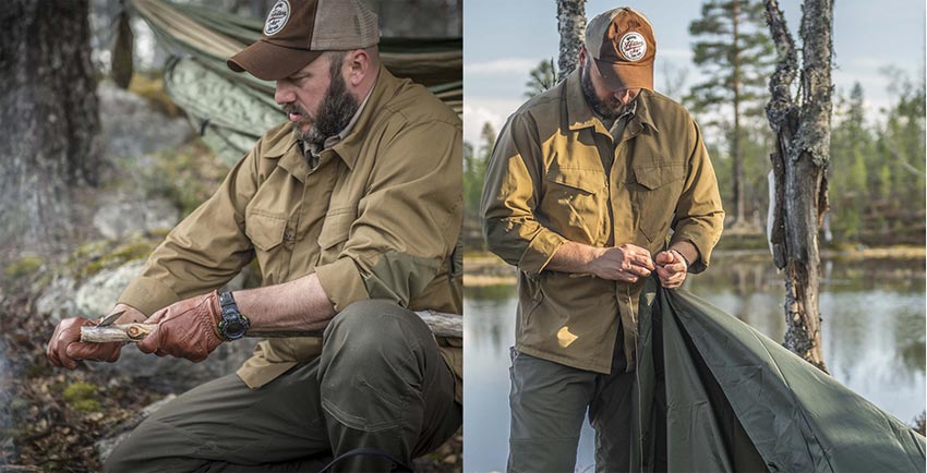 HELOKON-TEX WOODSMAN SHIRT JACKE