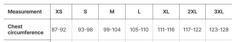 Hawai Hemd Größen Tabelle