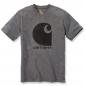 Preview: CARHARTT C-LOGO GRAPHIC T-SHIRT GRANITE Preview: CARHARTT C-LOGO GRAPHIC T-SHIRT GRANITE