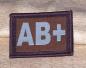 Preview: ID Patch Bloodgroup OD Green / Desert with Velcro AB Pos Preview: ID Patch Bloodgroup OD Green / Desert with Velcro AB Pos