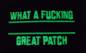 Preview: WHAT A FUCKING GREAT PATCH NACHTLEUCHTEND SCHWARZ Preview: WHAT A FUCKING GREAT PATCH NACHTLEUCHTEND SCHWARZ