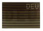 Preview: CLAWGEAR IR Patch Deutschland Flagge mit Klett Desert Tan