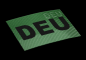 Preview: CLAWGEAR IR Patch Deutschland Flagge mit Klett RAL7013
