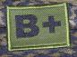Preview: ID Patch Bloodgroup Desert with Velcro B Pos Preview: ID Patch Bloodgroup Desert with Velcro B Pos