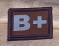 Preview: ID Patch Bloodgroup Desert with Velcro B Pos Preview: ID Patch Bloodgroup Desert with Velcro B Pos