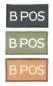 Preview: B POS Luminous- Glow in the Dark