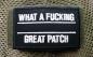 Preview: WHAT A FUCKING GREAT PATCH NACHTLEUCHTEND SCHWARZ Preview: WHAT A FUCKING GREAT PATCH NACHTLEUCHTEND SCHWARZ