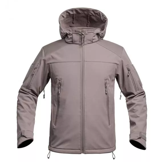 A10 EQUIPMENT FIGHTER SOFTSHELL JACKE V2 FRANZÖSISCHES TERRA BRAUN