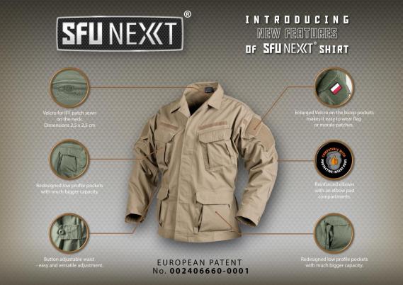 HELIKON-TEX SPECIAL FORCES NEXT SFU JACKE SCHWARZ