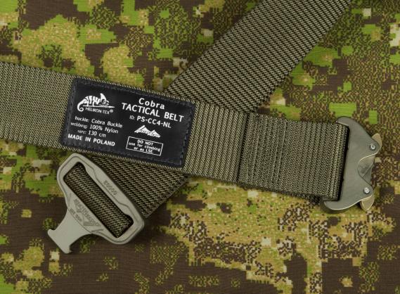 HELIKON TEX COBRA TACTICAL BELT FC45 OLIVE LARGE/130CM