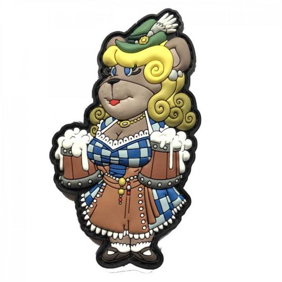 MORALE PATCH BEARVARIAN GRETCHEN PINK