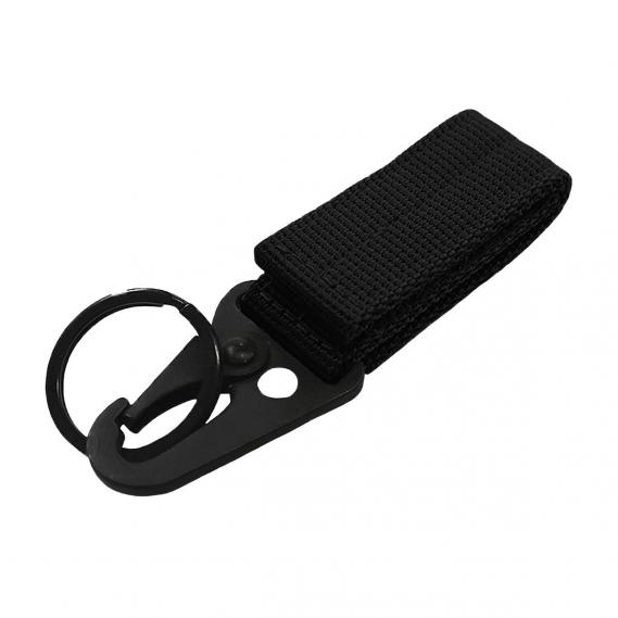 CMG SCHLÜSSELANHÄNGER mit Karabiner SCHWARZ