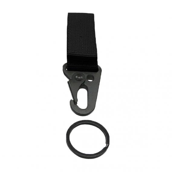 CMG SCHLÜSSELANHÄNGER mit Karabiner SCHWARZ