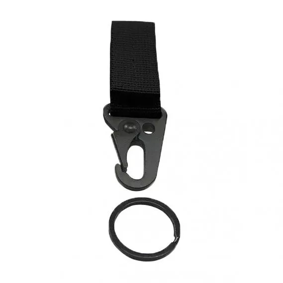 CMG SCHLÜSSELANHÄNGER mit Karabiner SCHWARZ