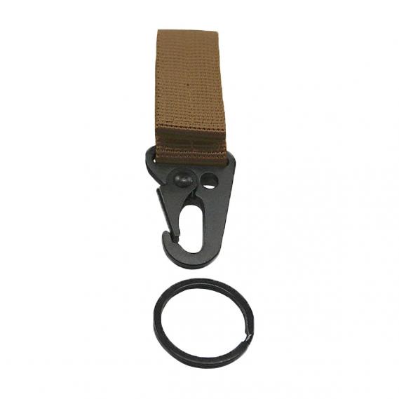 CMG SCHLÜSSELANHÄNGER mit Karabiner SCHWARZ