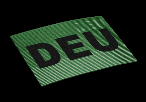 CLAWGEAR IR Patch Deutschland Flagge mit Klett RAL7013