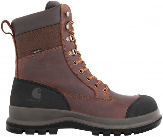 CARHARTT STIEFEL DETROIT RUGGED FLEX® WATERPROOF INSULATED DARK BROWN