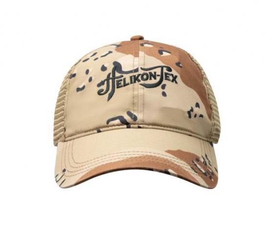 HELIKON-TEX Trucker Desert Refresh Cap – Snapback „Chocolate Chip“ Camo front
