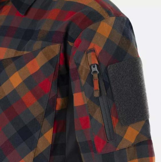 HELIKON-TEX MBDU FLANELL SHIRT DARK AUTUMN CHECKERED
