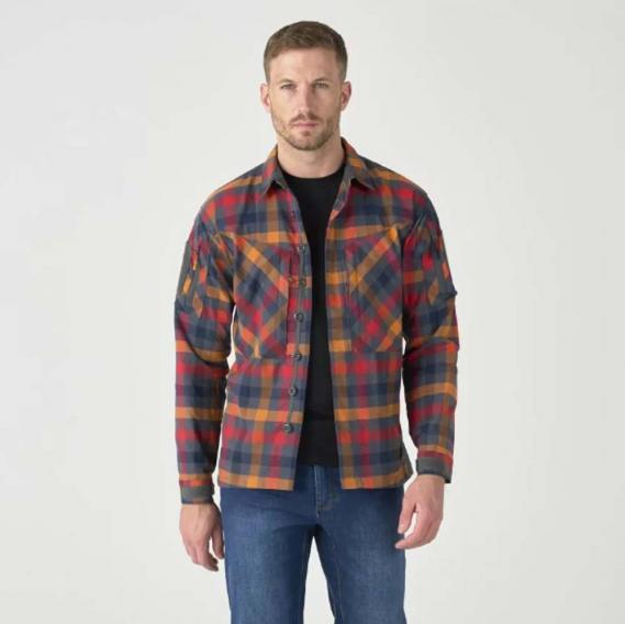 HELIKON-TEX MBDU FLANELL SHIRT DARK AUTUMN CHECKERED
