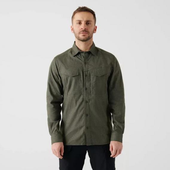 HELIKON-TEX DEFENDER MK2 PILGRIM SHIRT® LONGSLEEVE SHIRT MOSS GREEN DENIM