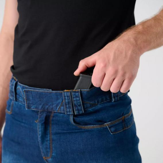 HELIKON-TEX COVERT TACTICAL JEANS® - DENIM MID VINTAGE WORN BLUE