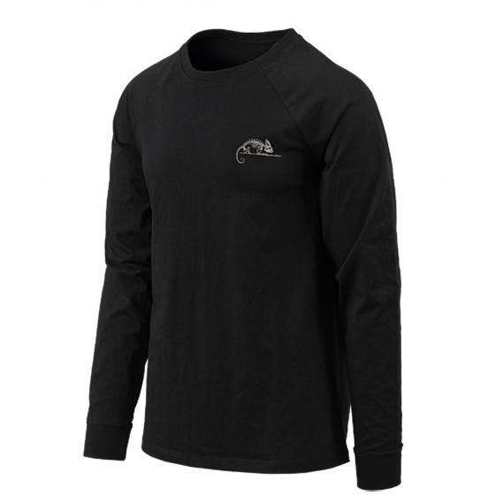 HELIKON TEX LOGO LONG SLEEVE SHIRT SCHWARZ