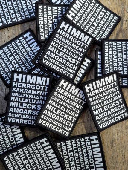 PATCH BAYRISCHE FLÜCHE GELB