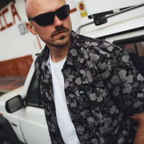 HELIKON-TEX TACTICAL OPS HAWAI SHIRT DARK OPS