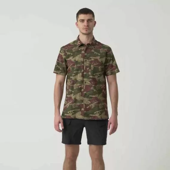 HELIKON-TEX TACTICAL OPS HAWAI SHIRT RHODESIAN BUSHSTROKE CAMOUFLAGE