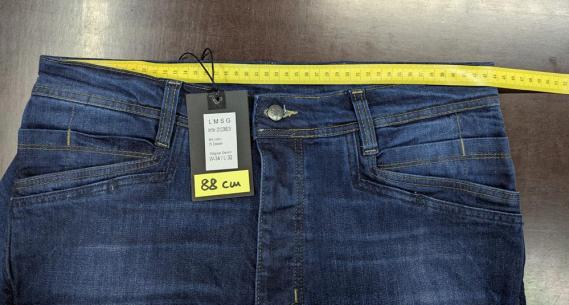 Bundweite 88 cm LMS GEAR - M.U.D. Blue Elastane Denim V3.0 JEANS