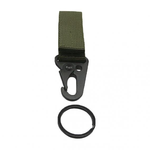 CMG SCHLÜSSELANHÄNGER mit Karabiner SCHWARZ