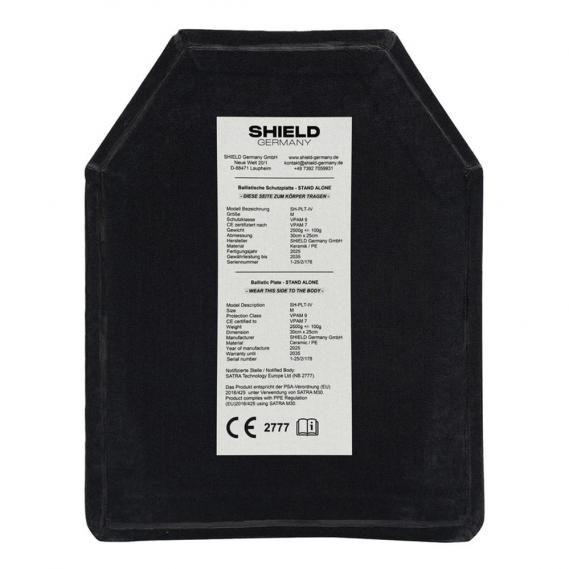 SHIELD - GERMANY SK4 / VPAM9 Platte Multicurved 2,5 kg