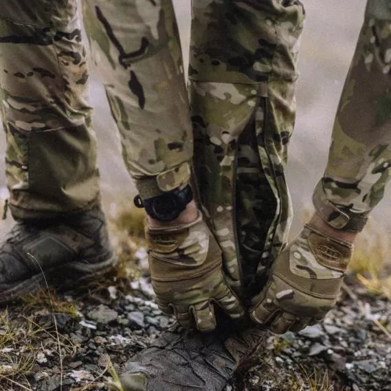 HELIKON-TEX TROOPER SOFTSHELL HOSE MULTICAM