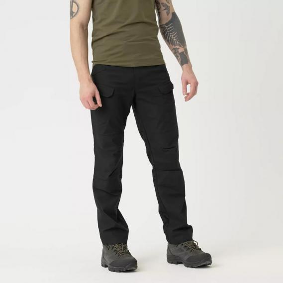 HELIKON TEX URBAN TACTICAL PANTS STRETCH RIPSTOP SCHWARZ