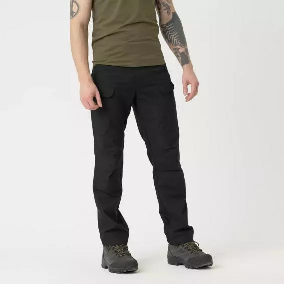 HELIKON TEX URBAN TACTICAL PANTS STRETCH RIPSTOP SCHWARZ