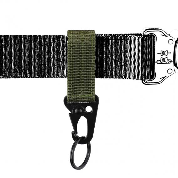 CMG SCHLÜSSELANHÄNGER mit Karabiner SCHWARZ