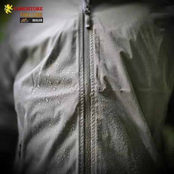 A10 RAIN PROTECT SHORT LIGHT SHELL JACKE OLIVE