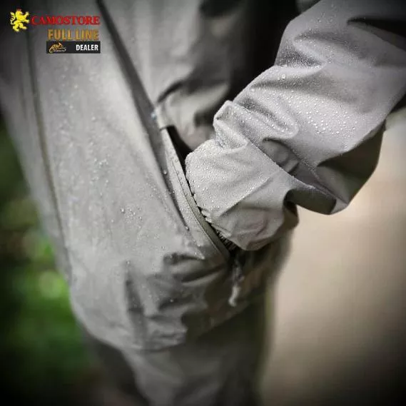A10 RAIN PROTECT SHORT LIGHT SHELL JACKE OLIVE
