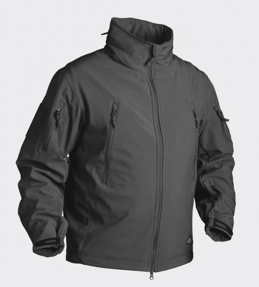 HELIKON-TEX GUNFIGHTER SCHWARZ SOFTSHELL JACKE