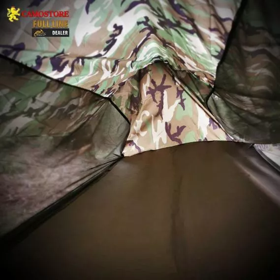 JUNGLE HAMMOCK/MINIZELT MIT CANVAS BODEN US WOODLAND CAMOUFLAGE