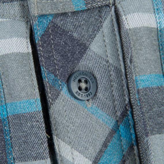 HELIKON-TEX DEFENDER MK2 PILGRIM LONG SLEEVE SHIRT BLUE PLAID