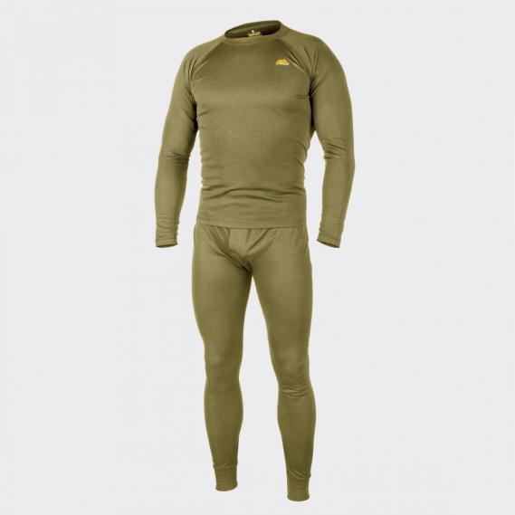 HELIKON-TEX BASELAYER UNTERWÄSCHE SET LEVEL1 OLIVE
