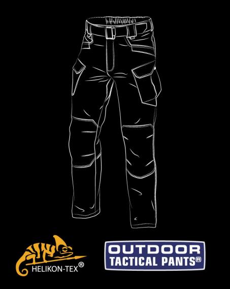 HELIKON TEX OUTDOOR TACTICAL PANTS OTP SHADOW GREY