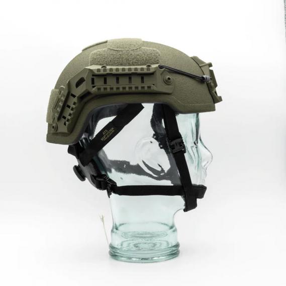 SHIELD-GERMANY NIJ-IIIA FAST Helm High-Cut Steingrau Olive