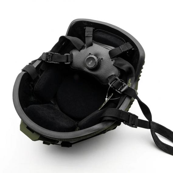 SHIELD-GERMANY NIJ-IIIA FAST Helm High-Cut Steingrau Olive